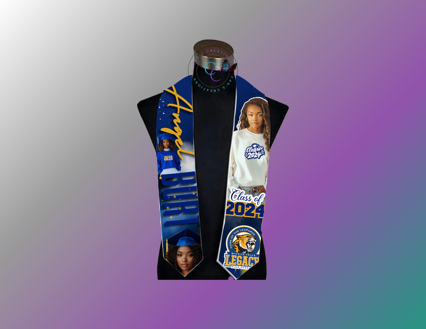 Custom Graduation Stole