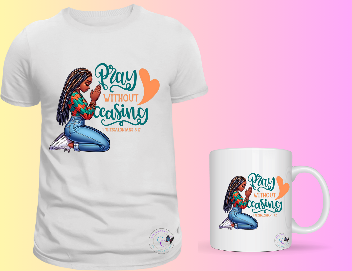 women spiritual t-shirt sets