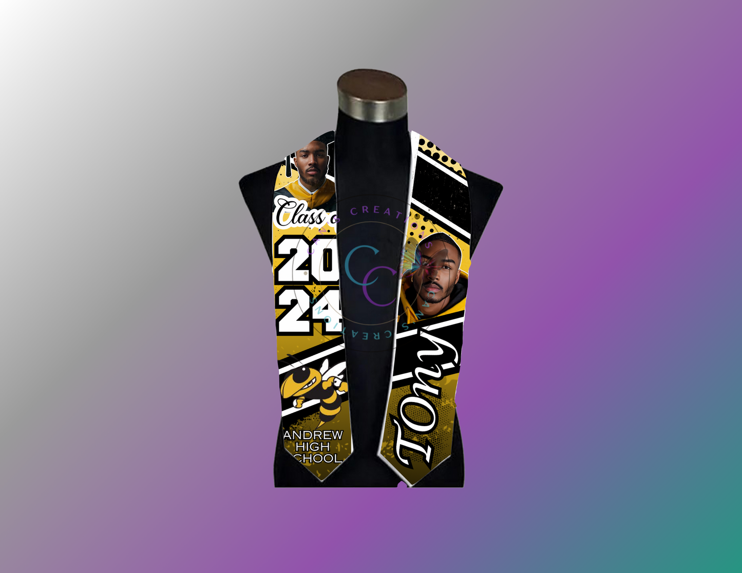 Custom Graduation Stole