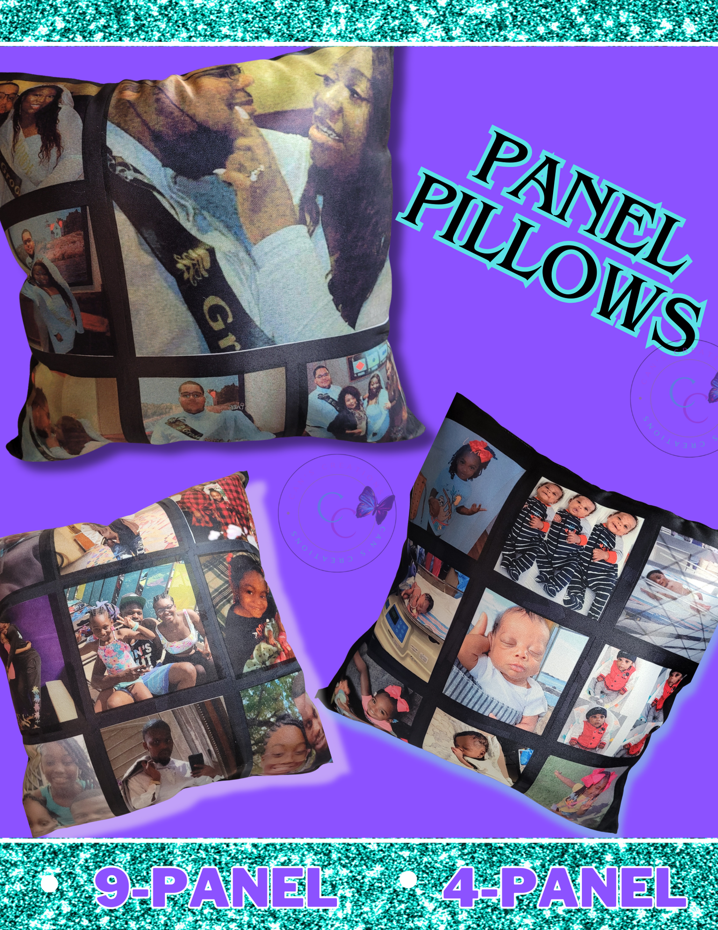 Custom Panel Pillows