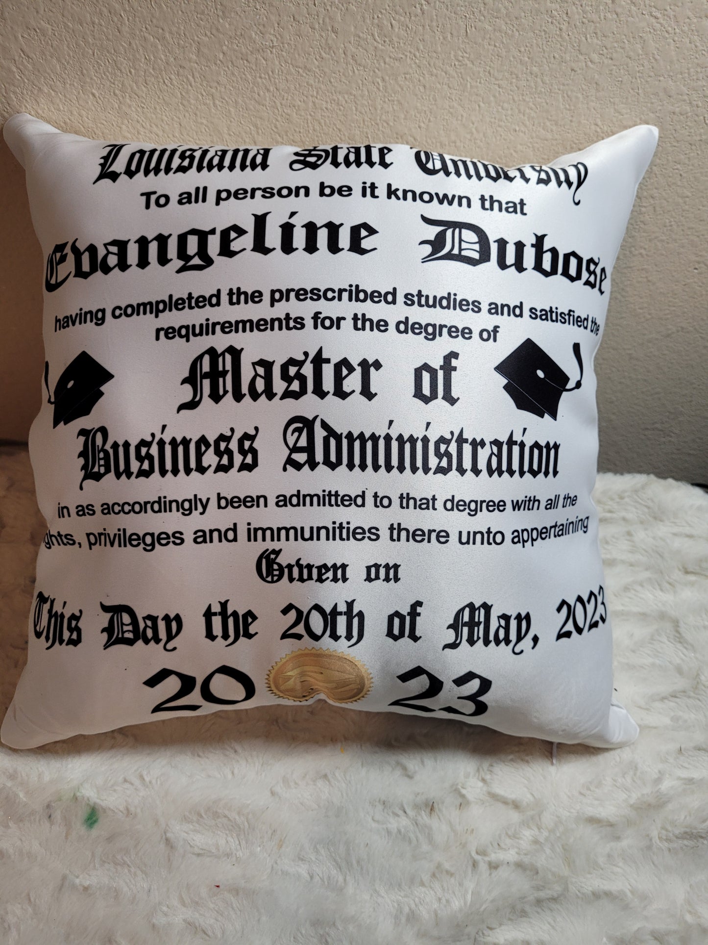 Custom Satin Pillows