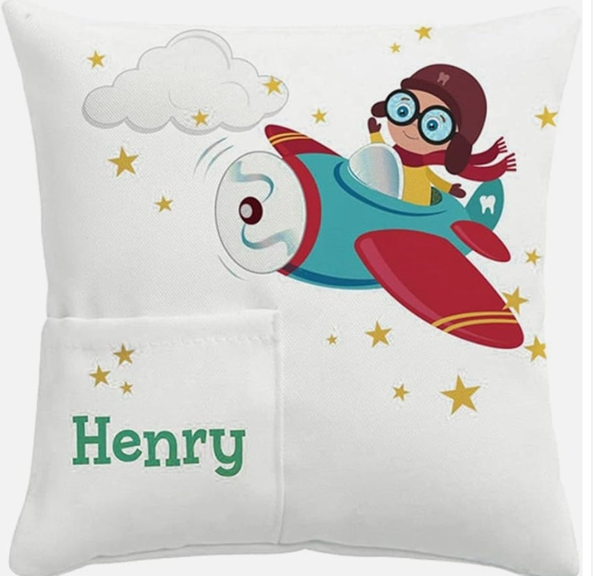 Blank tooth fairy pillowcase