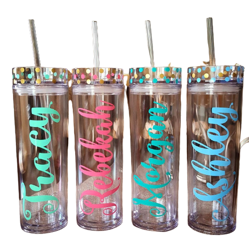 custom Acrylic tumbler blanks