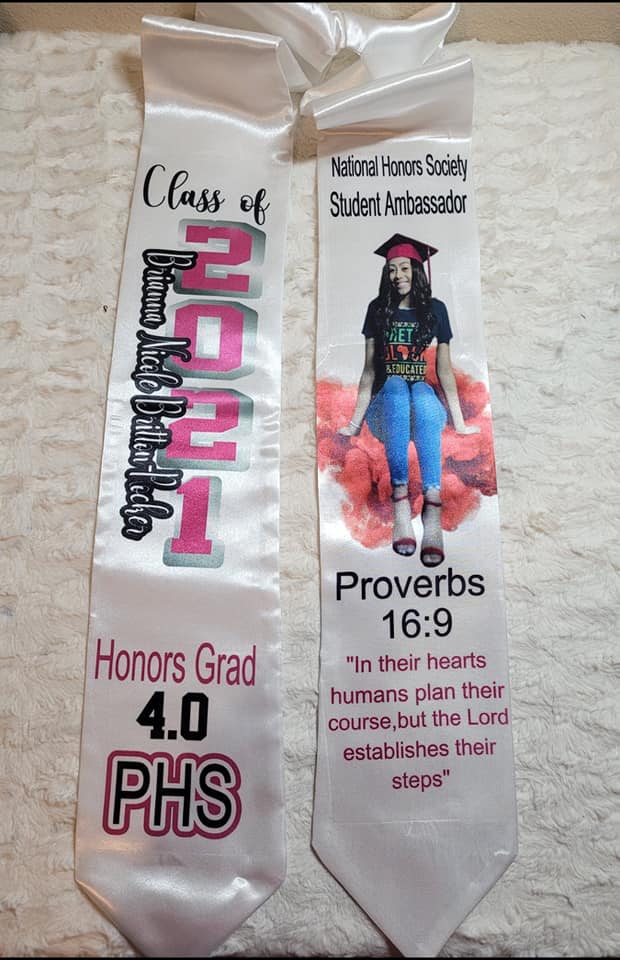 Custom Graduation Stole